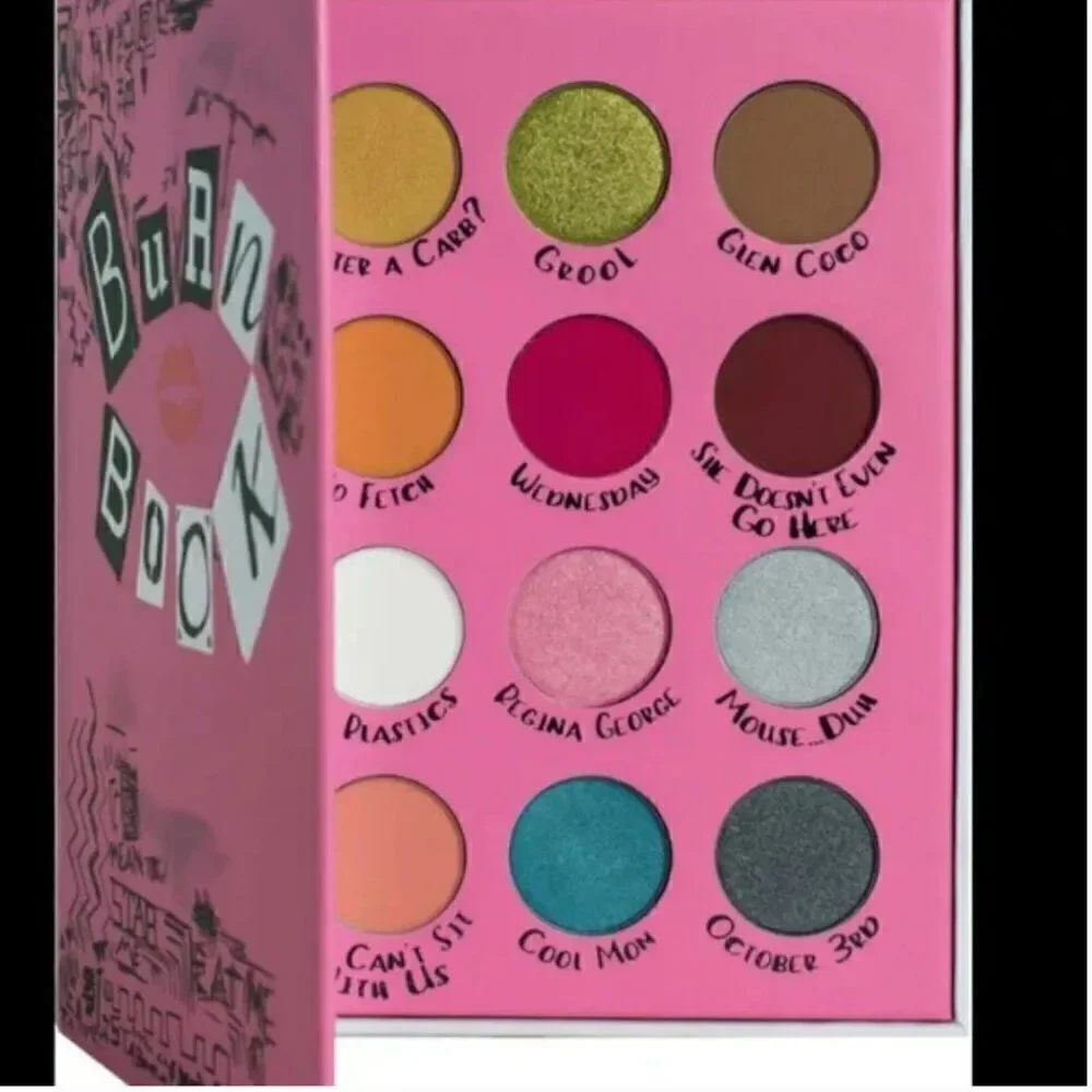 Storybook Cosmetics X Mean Girls Burn Book Eyeshadow Palette NWT